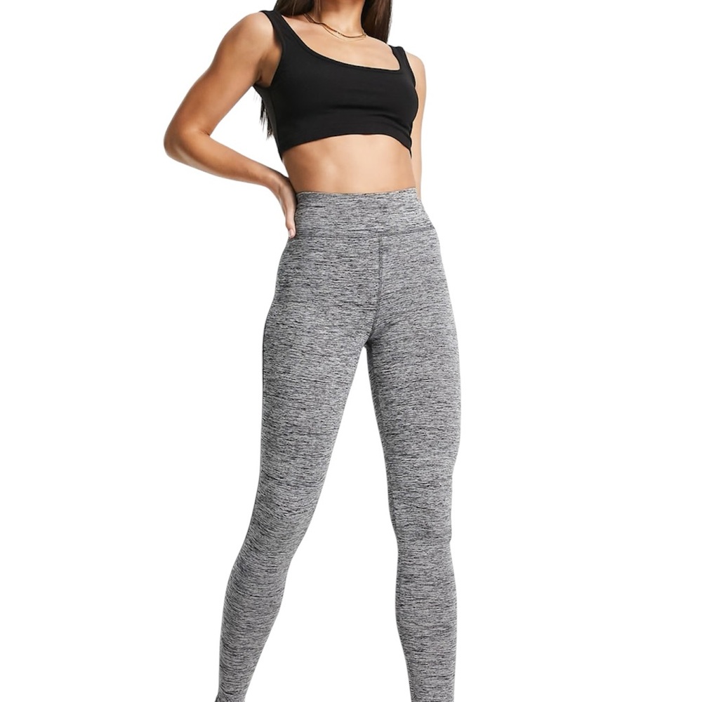 Walkpop NWT Women's Heather Gray Meterlight Leggings Size Medium